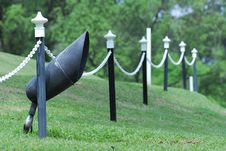 Barriers At Parks Royalty Free Stock Photos Barriers At Parks Royalty Free Stock Photos