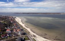 Laboe From Above Stock Photography