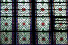 Medieval Stained Glass Window Royalty Free Stock Image