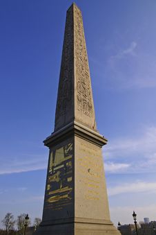 The Obelisk Of Luxor Stock Image