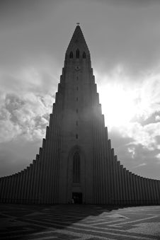 Hallgrimskirkja Church Royalty Free Stock Photos Hallgrimskirkja Church Royalty Free Stock Photos
