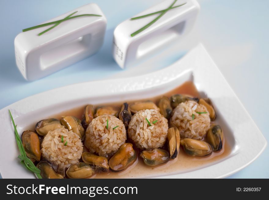 Shells With Rice