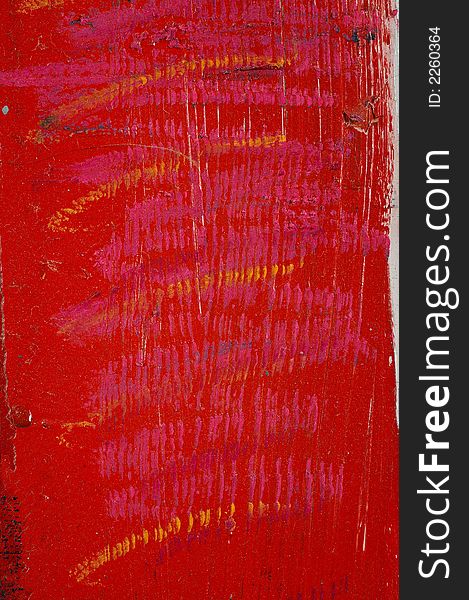 Texture - red painted canvas background. Texture - red painted canvas background