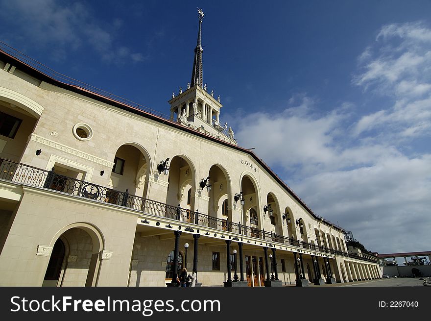 Seaport In Sochi