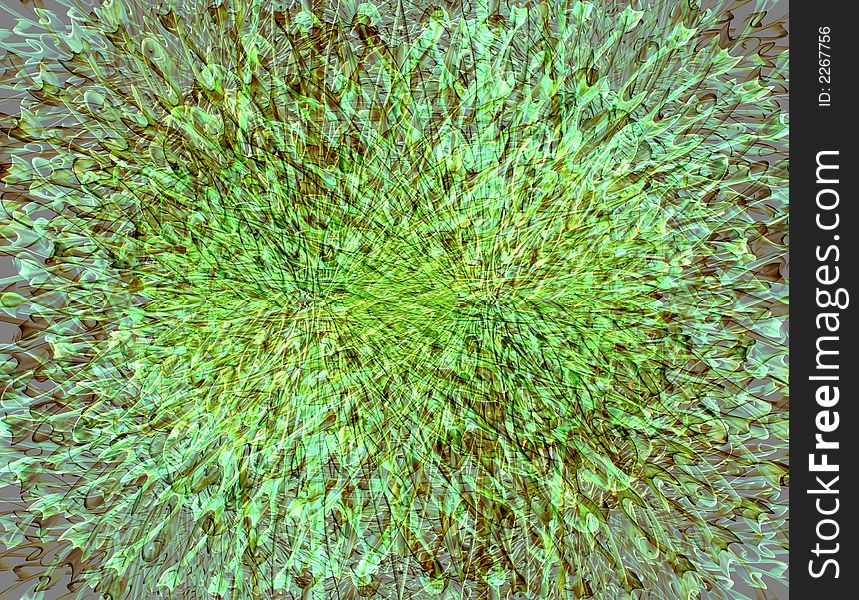 Background made of illusion diffused circle lines looks like grass. Illustration made on computer. Background made of illusion diffused circle lines looks like grass. Illustration made on computer.