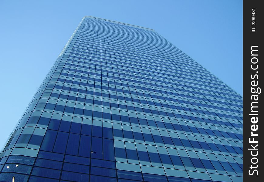 High Skyscraper in Blue Theme