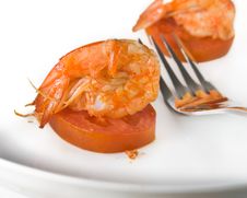 Shrimp Salad Stock Photography Shrimp Salad Stock Photography