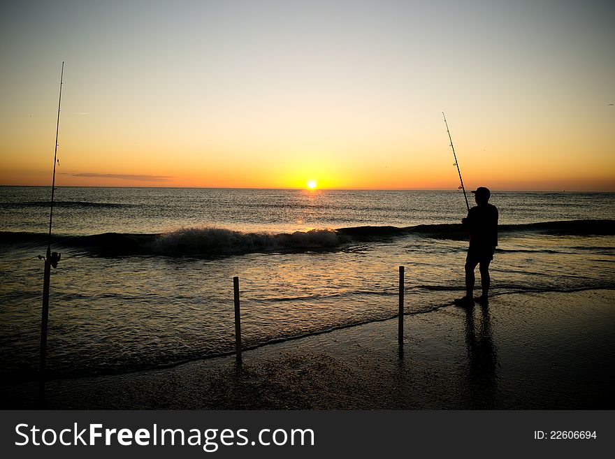 Fisherman At Sarasota