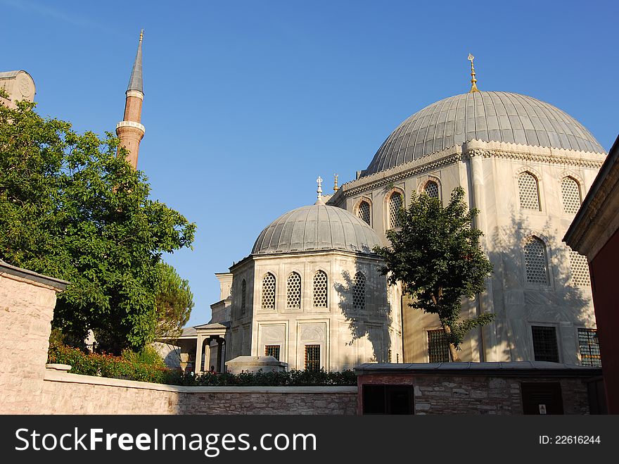 A view of Santa Sofia in Istanbul