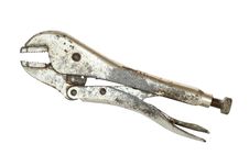 Old Locking Pliers Stock Images Old Locking Pliers Stock Images