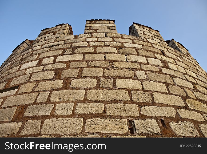 A part of old keep, Yedikule, in Istanbul