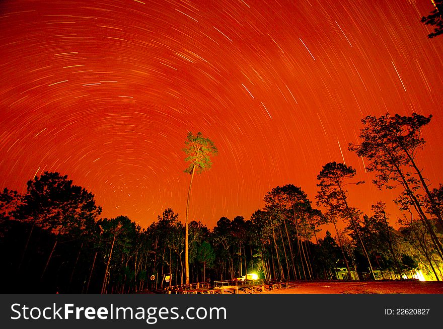 Wild twilight time in Nam Nao National Park