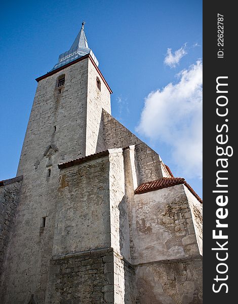 The church of Kaarma parish (13th century), dedicated to St. Peter and St. Paul located in island Saaremaa, Estonia. Photo taken September 2011. The church of Kaarma parish (13th century), dedicated to St. Peter and St. Paul located in island Saaremaa, Estonia. Photo taken September 2011