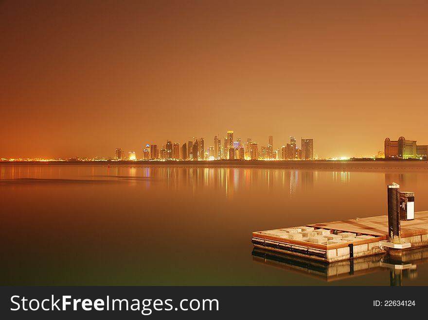 Doha At Night