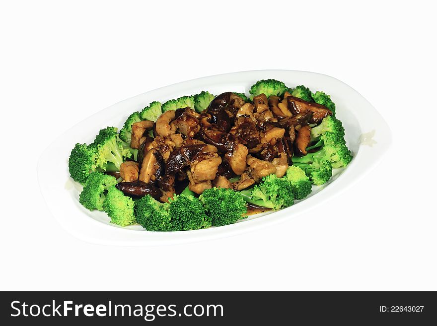 Broccoli Salad With Mushroom