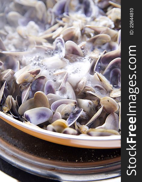 Seafood, clams