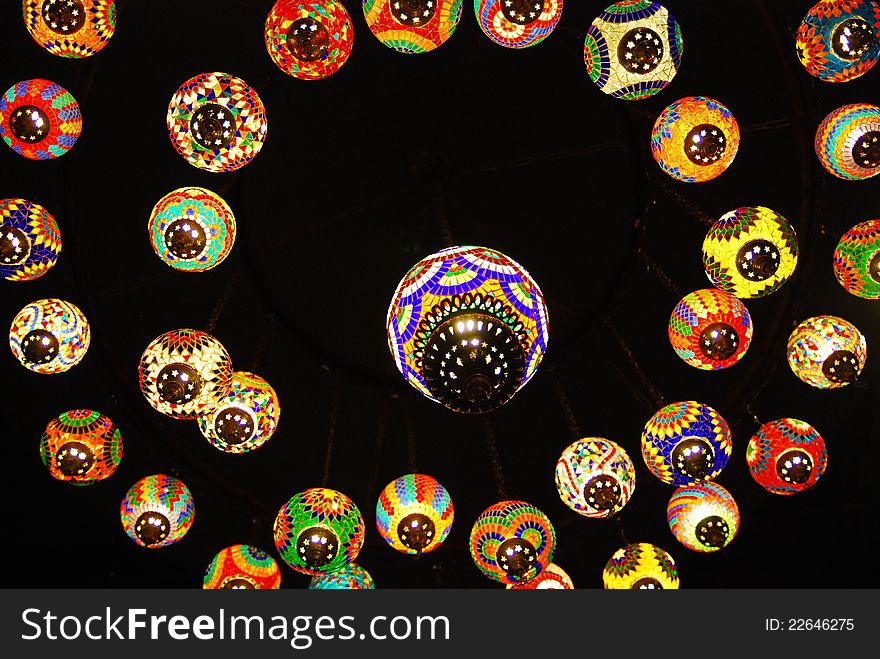 Colourful Lamps