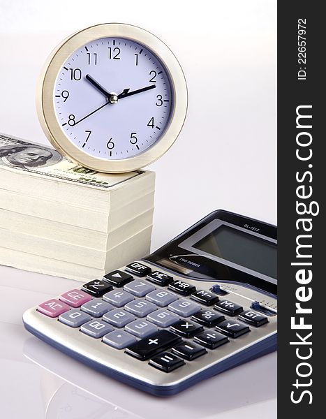 The concept of calculating time and money