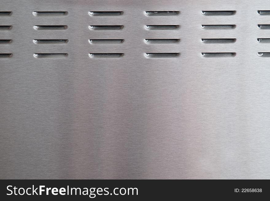 Perforated Metal Background