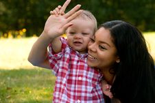 Wave With My Baby Stock Images Wave With My Baby Stock Images