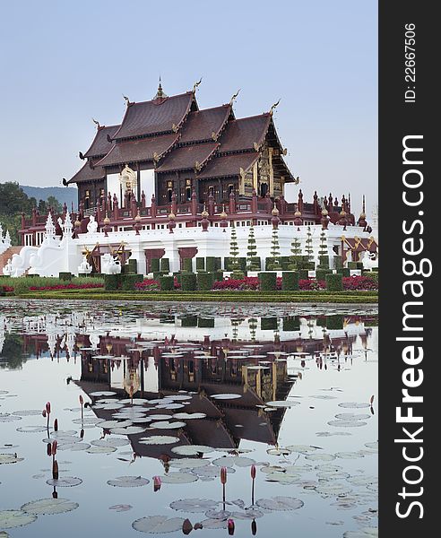 Thai royal pavilion (Ho Kum Luang)