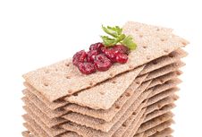 Crispbread Stock Image Crispbread Stock Image