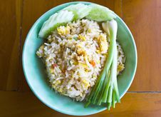 Thai Food Fried Rice Royalty Free Stock Photo