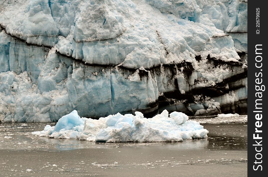 Alaskan Glaciers along the coast