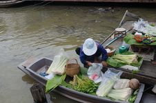 Floating Market Royalty Free Stock Image Floating Market Royalty Free Stock Image