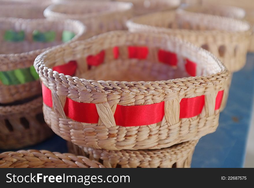 Hand Craft at floating market Thailand