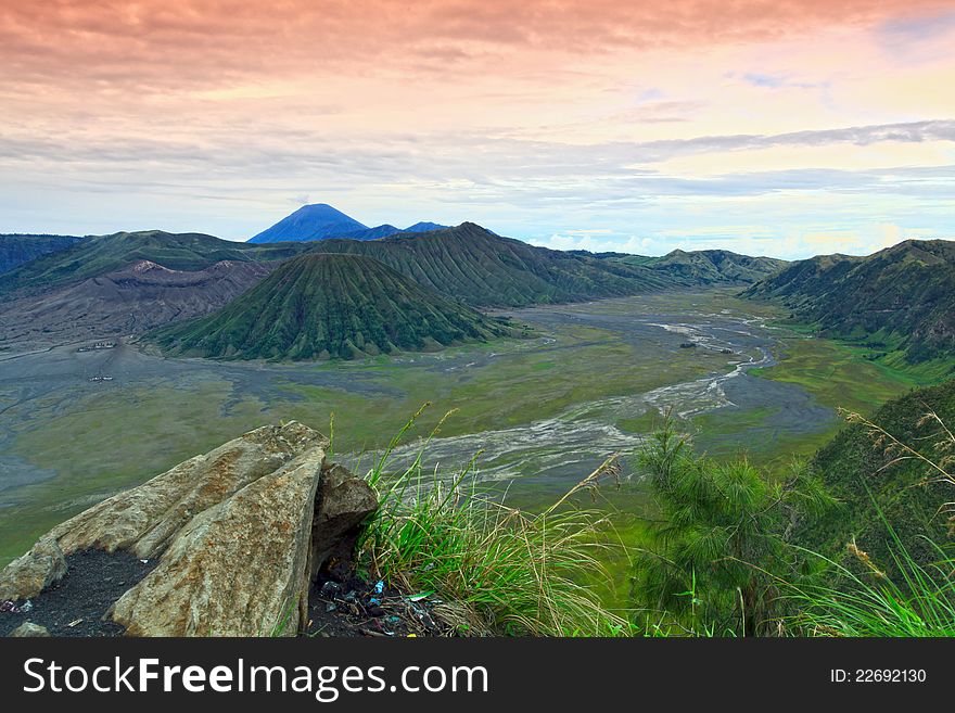 Volcanoes of Bromo National Park, East Java, Indonesia. Volcanoes of Bromo National Park, East Java, Indonesia