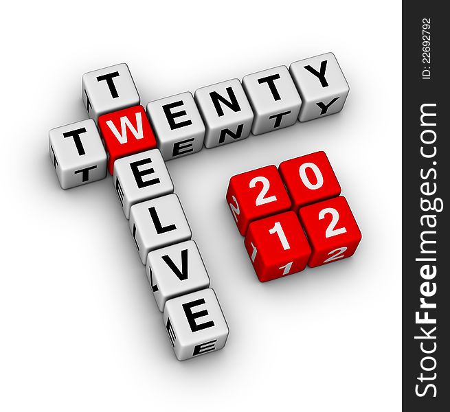 2012 - twenty twelve crossword puzzle