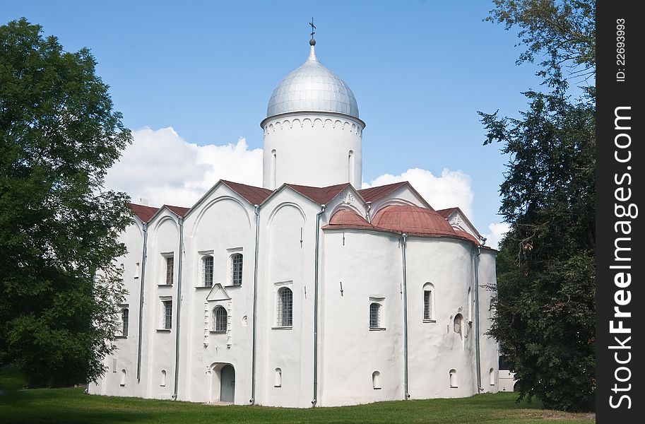 Church of St. John, XII century.Novgorod the Great. Russia