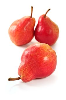 Red Pears Royalty Free Stock Image