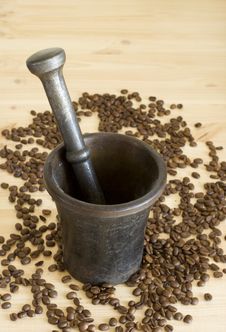 Mortar And Pestle Royalty Free Stock Photos
