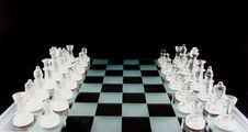Chess - The Game Is On Royalty Free Stock Image