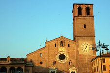 Medieval Church & Bell Tower Stock Image Medieval Church & Bell Tower Stock Image