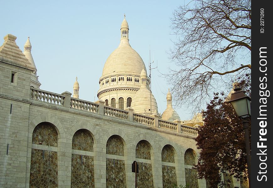 Sacre Couer at Montmartre in Paris, France