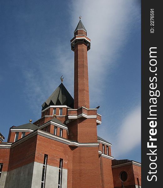 New mosque in Moscow (RUSSIA)