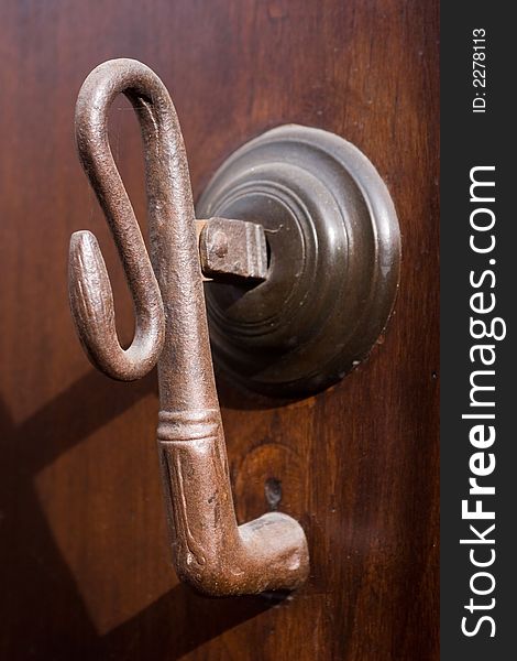 Detail Of An Ancient Door