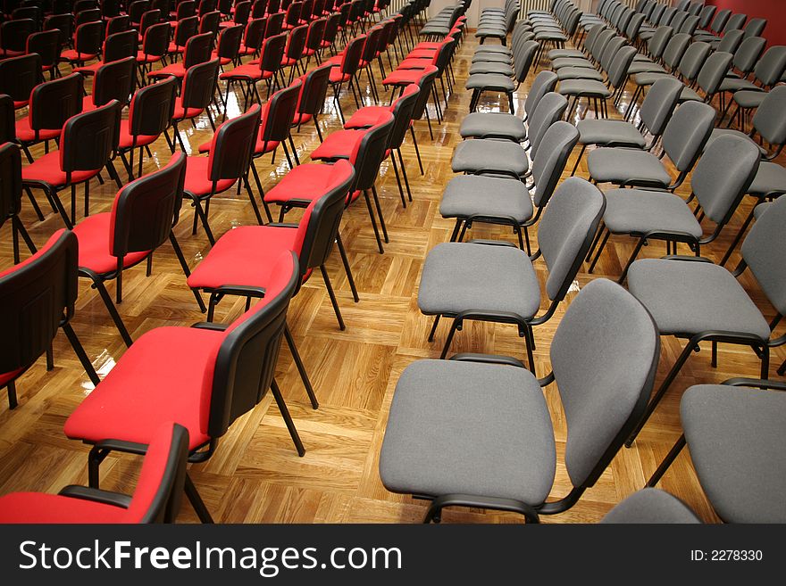 Many chairs