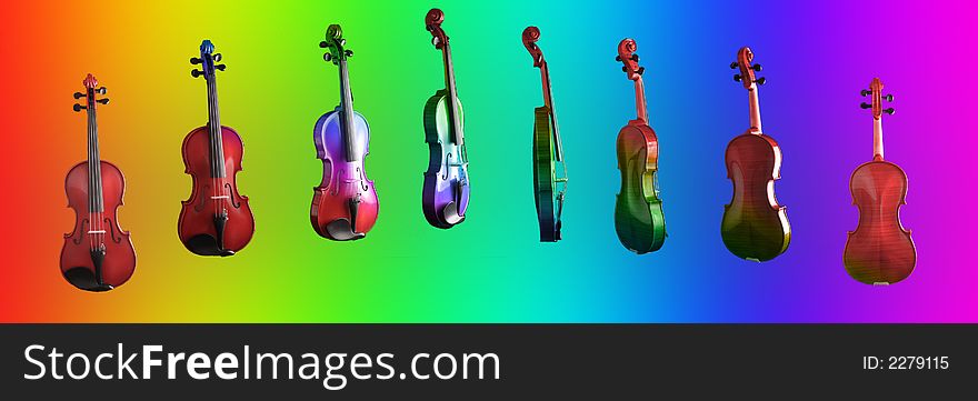 The Rainbow Violin