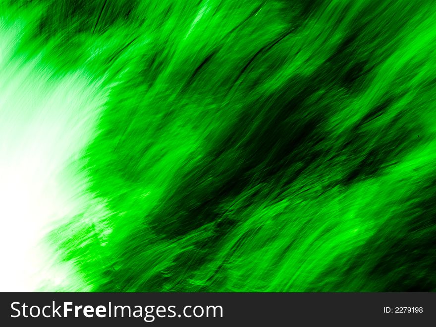 Textured Green Abstract 2