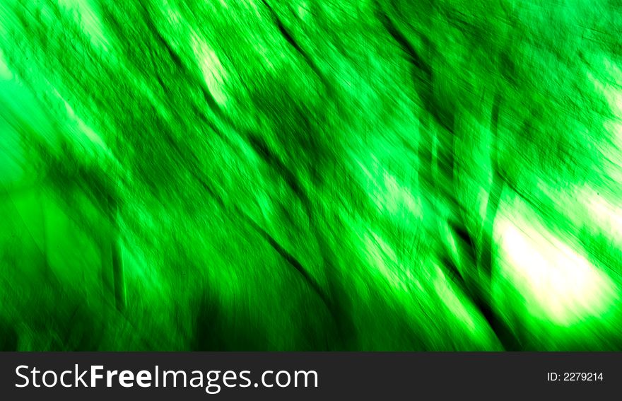 Textured Green Abstract 3