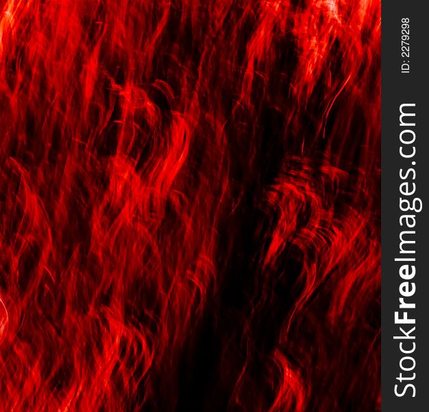 Textured Red Abstract 7