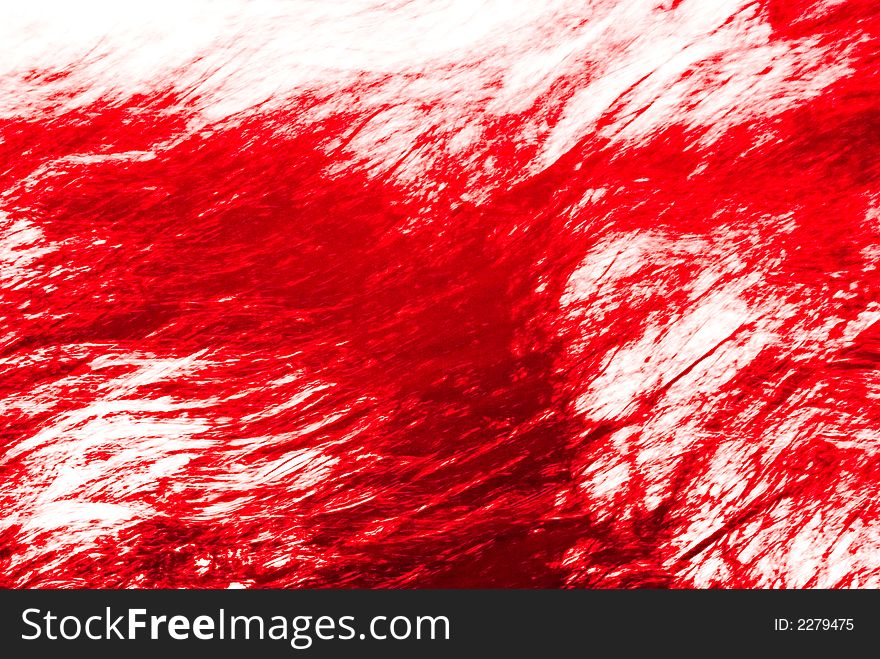 Textured Red Abstract 10