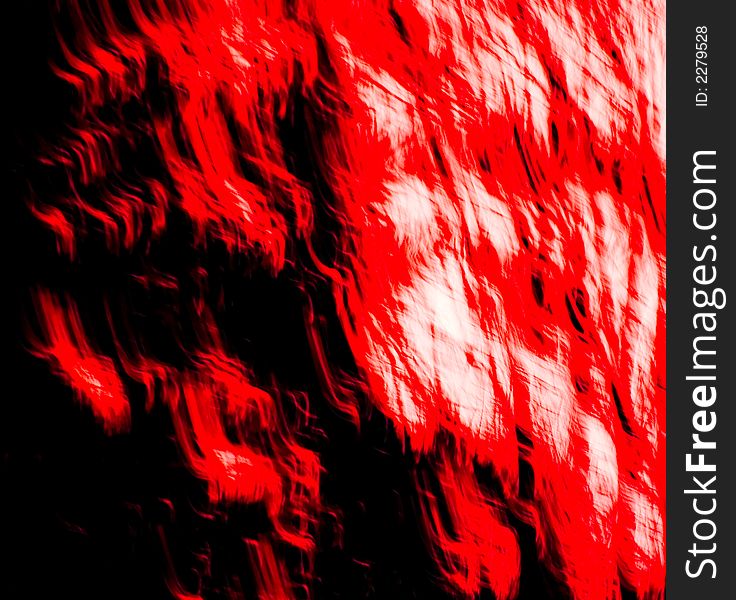 Textured Red Abstract #12