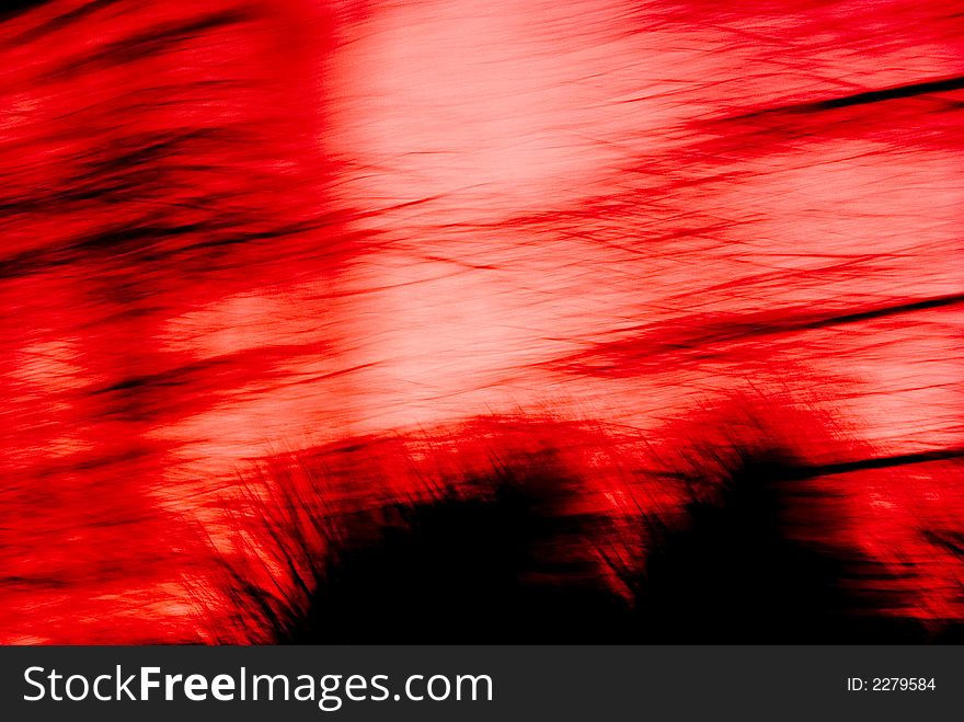 Textured Red Abstract 14