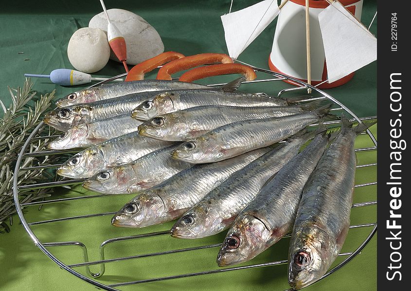 Sardines, Ready For Cooking