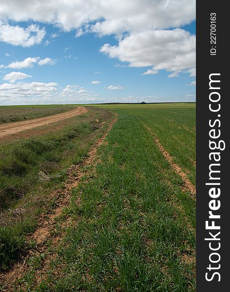 Arable Agricultural in central Spain. Arable Agricultural in central Spain